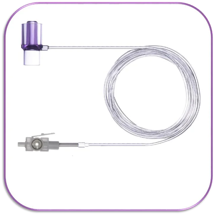 Linha de amostragem CO2 Respironics Baixa Humidade - Baixo espaço morto
