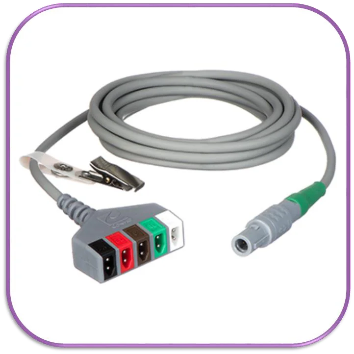 Cabo de Paciente ECG - 5 Derivações