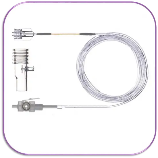 Linha de amostragem CO2 Respironics - Luer Lock (Eqüino) Alta Humidade